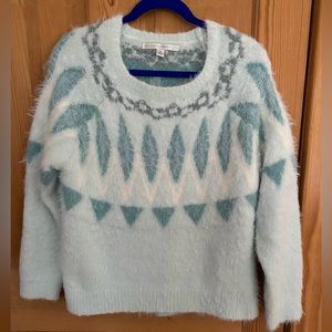 Lauren Conrad LC Eyelash Fair Isle Sweater XL
